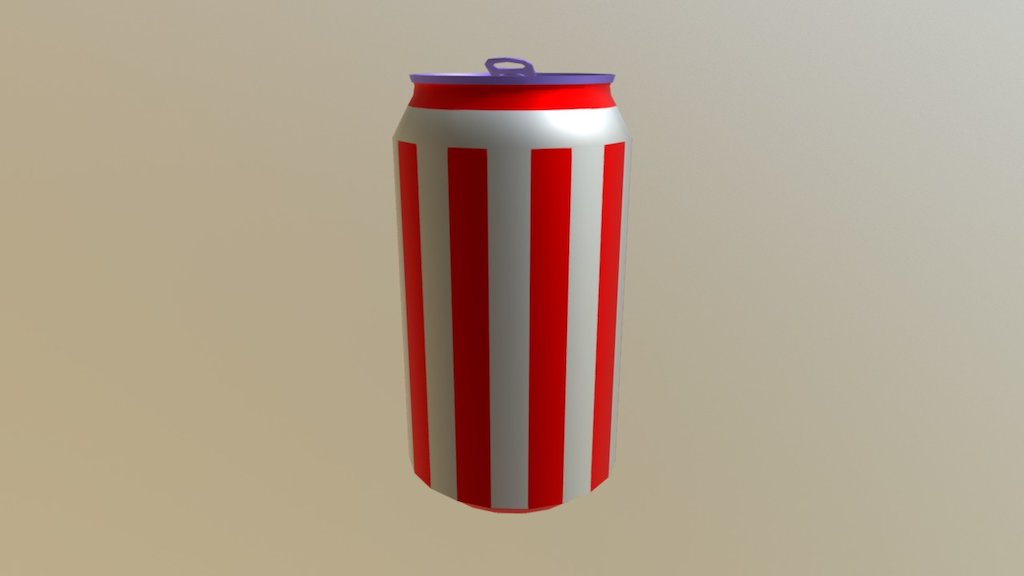 Carnival Can 3d model