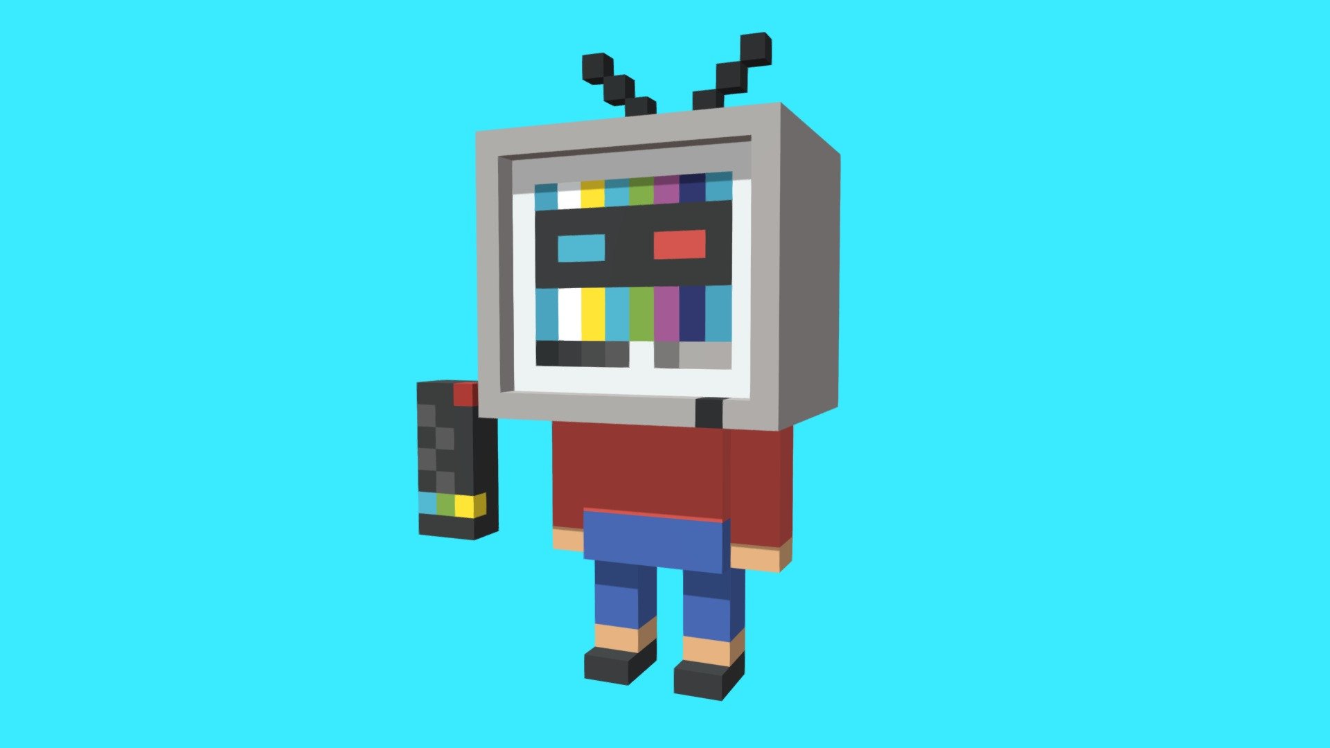 Voxel Boys 3d model