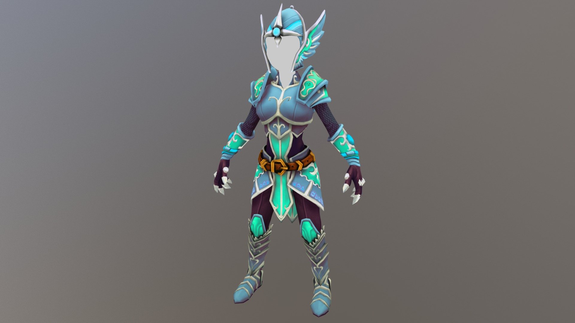 Elf Armor Ranger 3d model