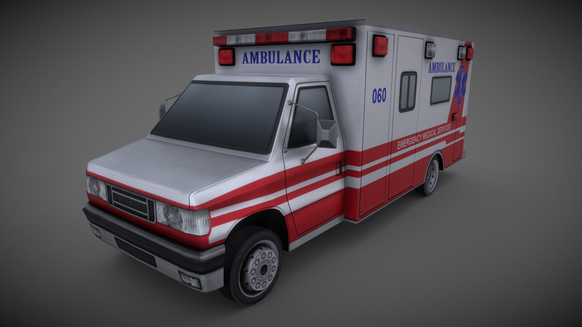 Ambulance 3d model