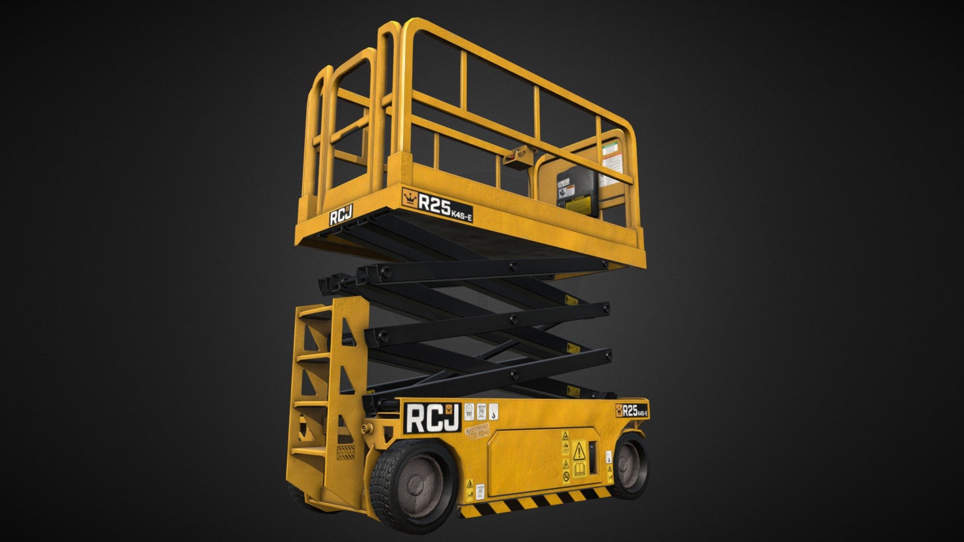 Scissor Lift 3d model