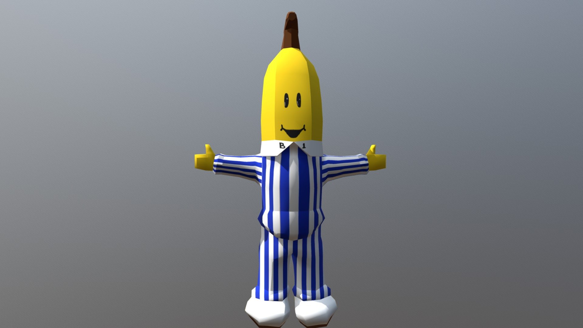 Bananas De Pijamas 3d model