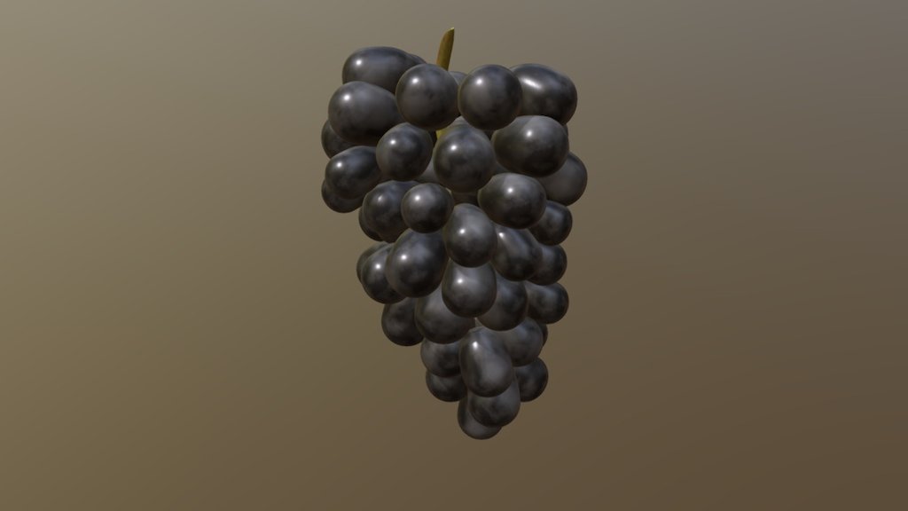 Grape (Downloadable) 3d model