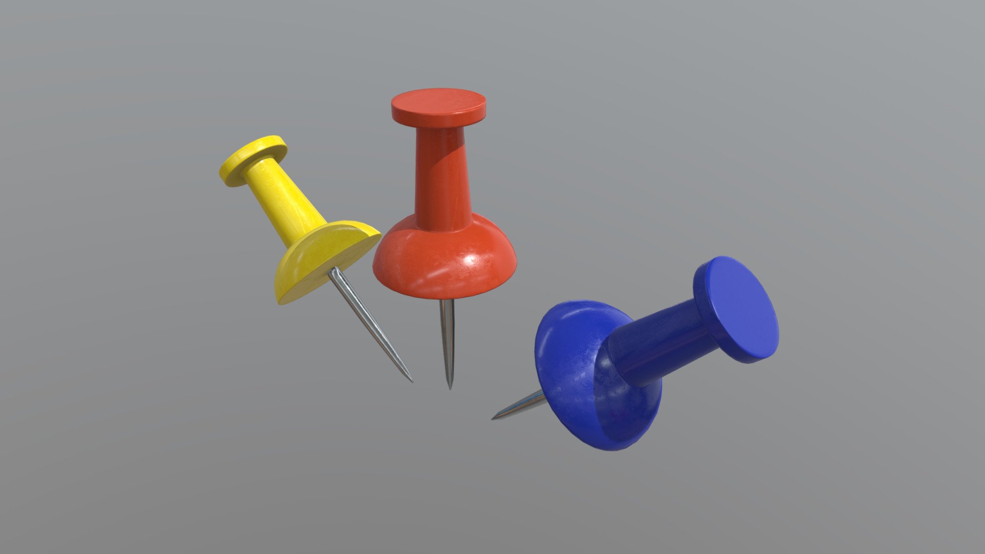 Thumb Tack 3d model