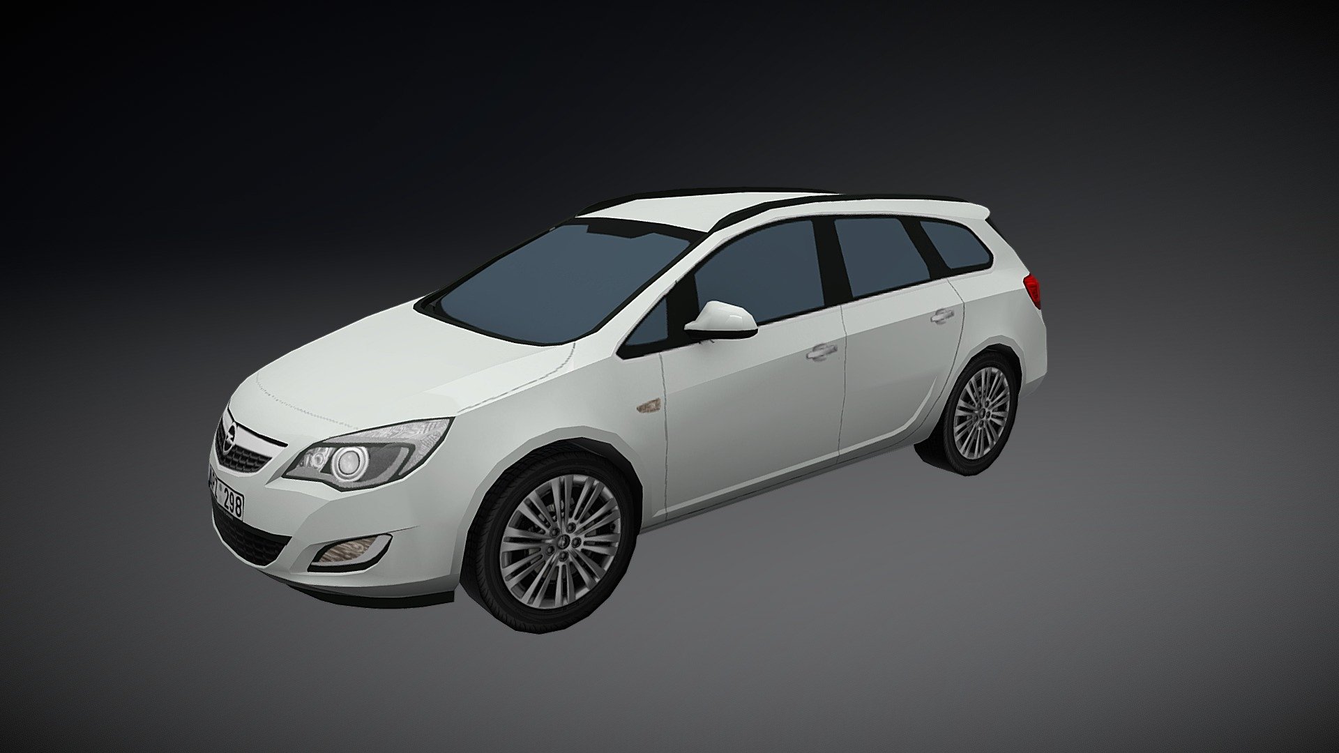 Opel Astra J Sports Tourer 3d model