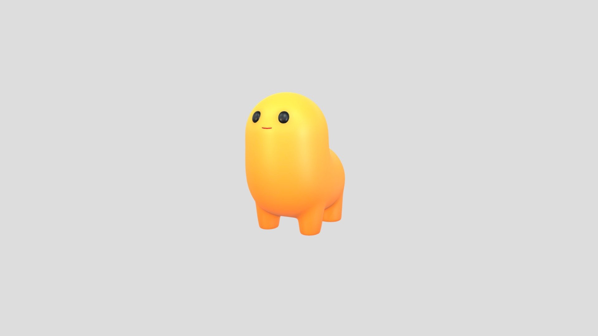 Monster Character 001 3d model