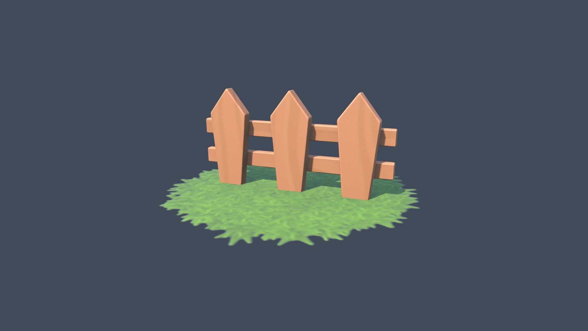 Fence 3d model