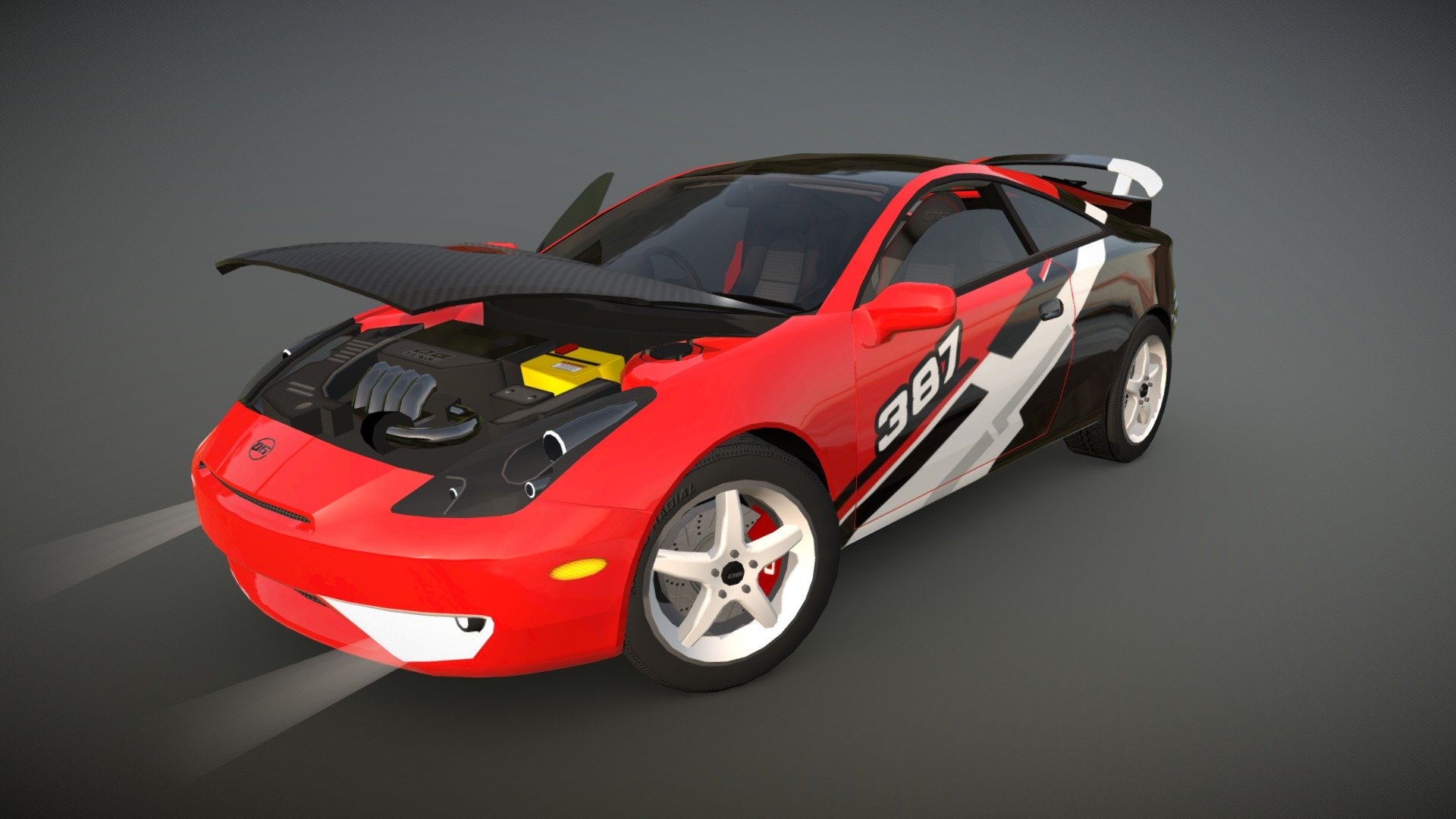 Toyota Celica T230 3d model