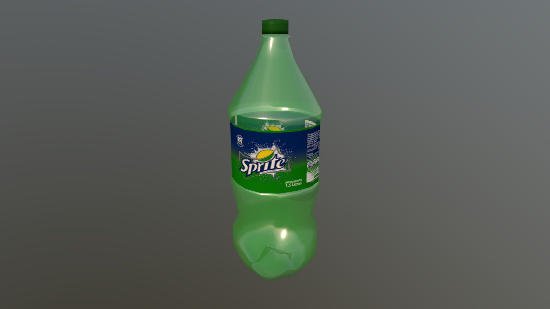 Bottle Finished 3d model