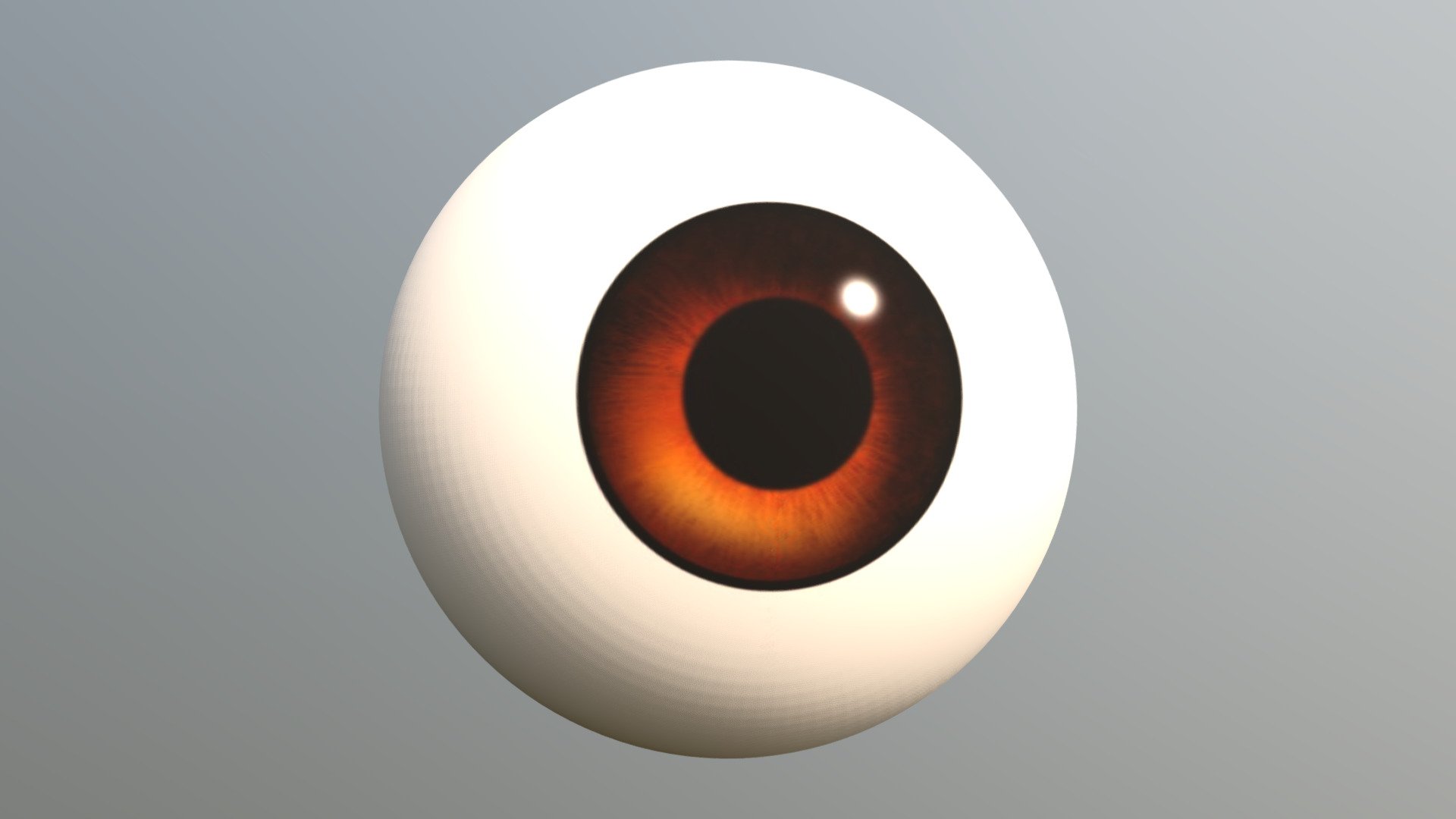 Disneys Luca eye style 3d model