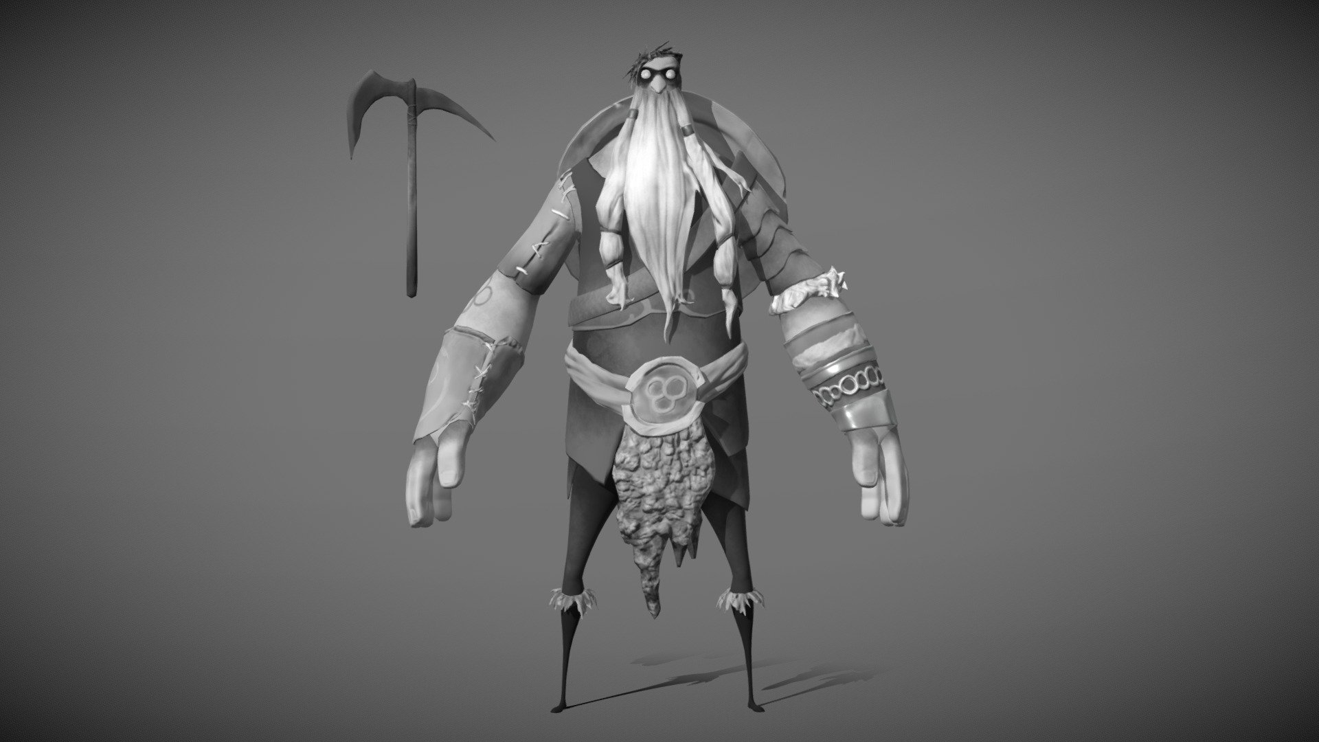 Viking 3d model