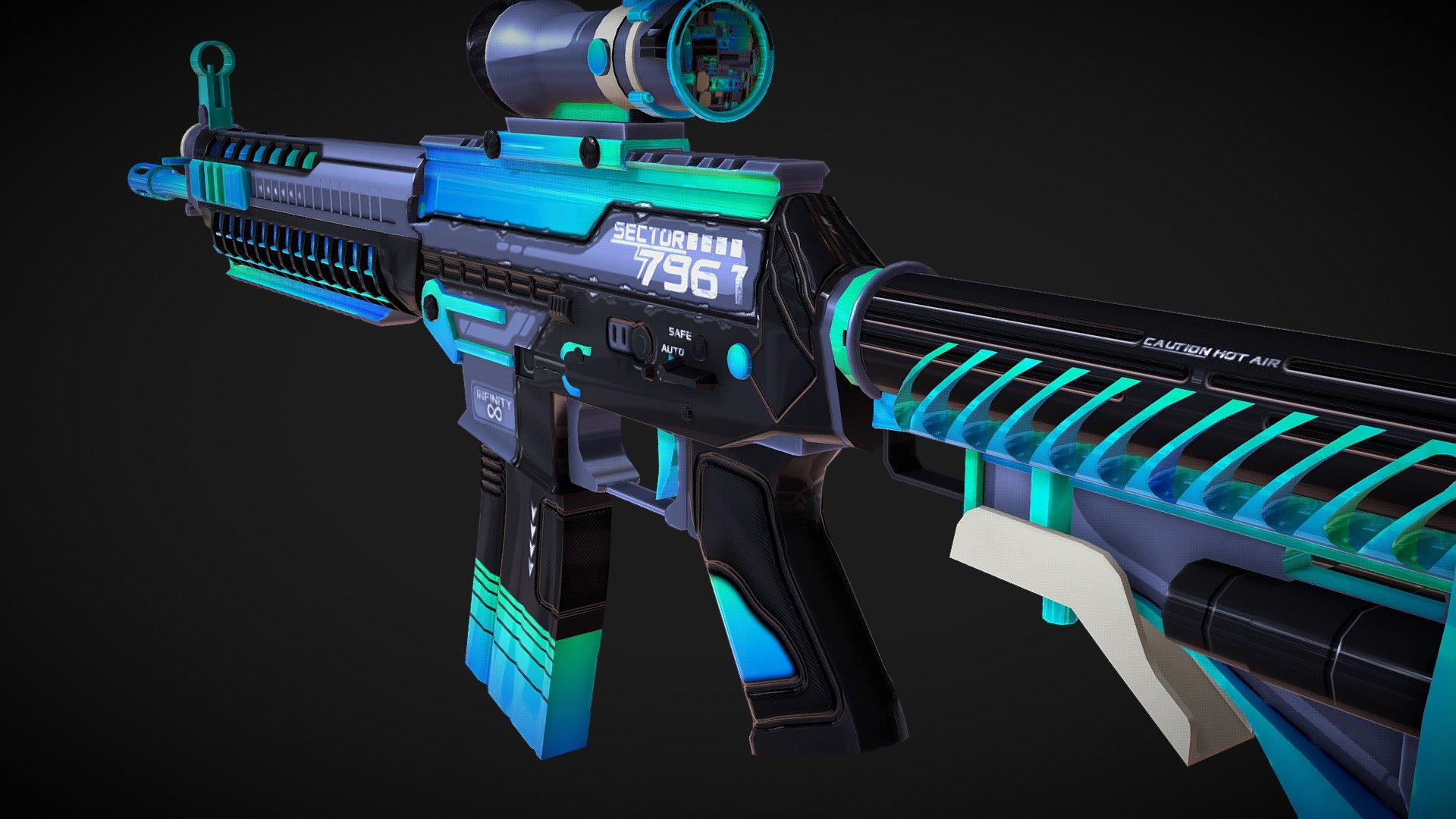 SG556 | Infinity 3d model