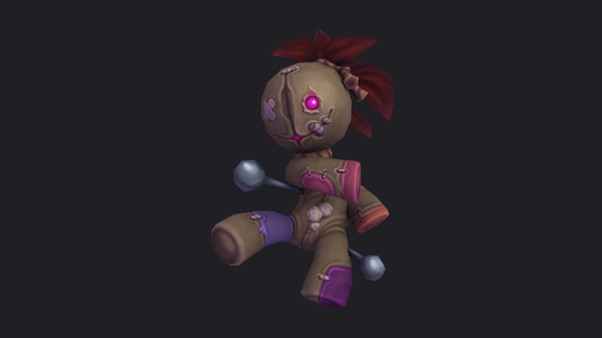 Hearthstone Voodoo Doll 3d model