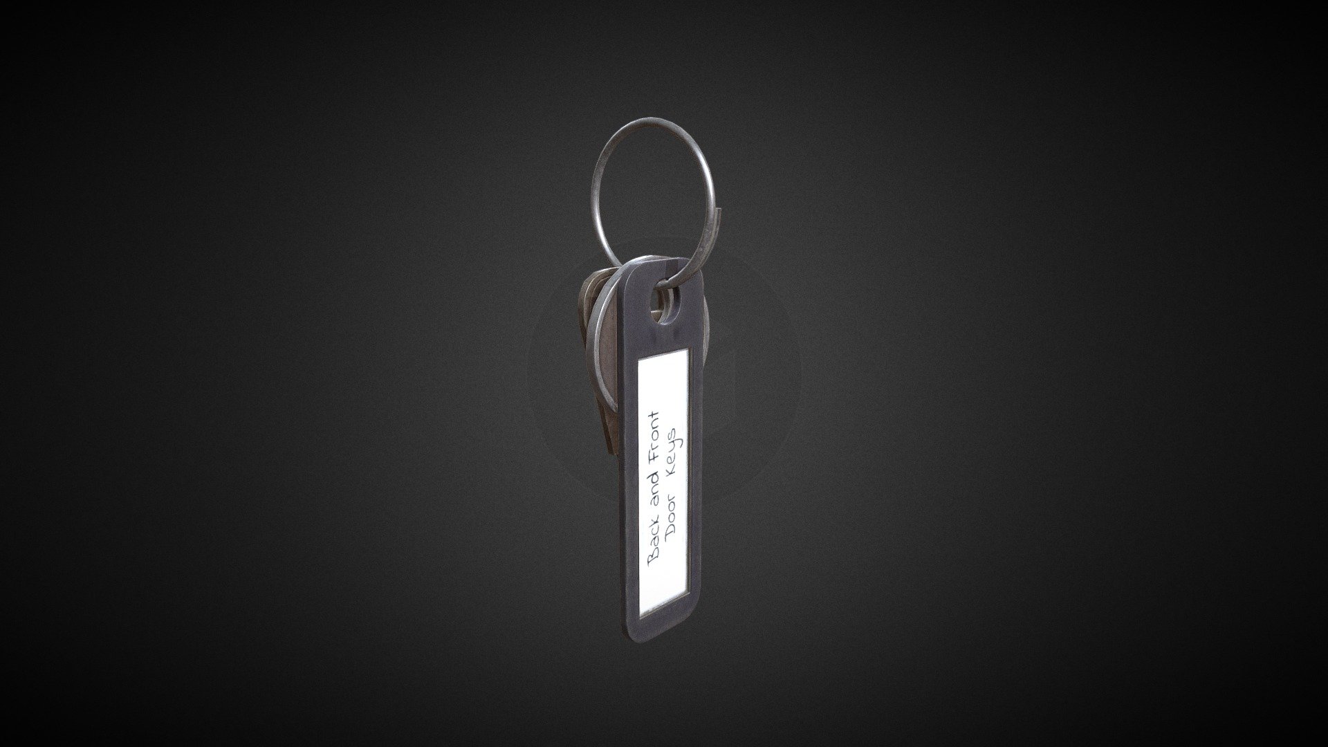 Old Keys 3d model