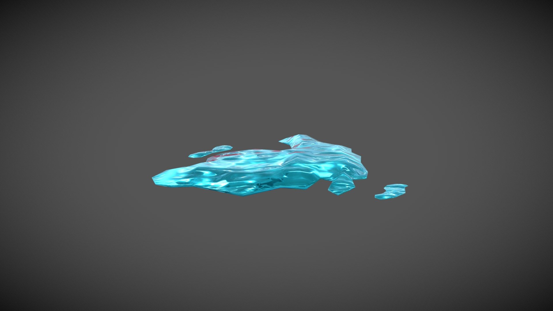 Water Puddle 3d model