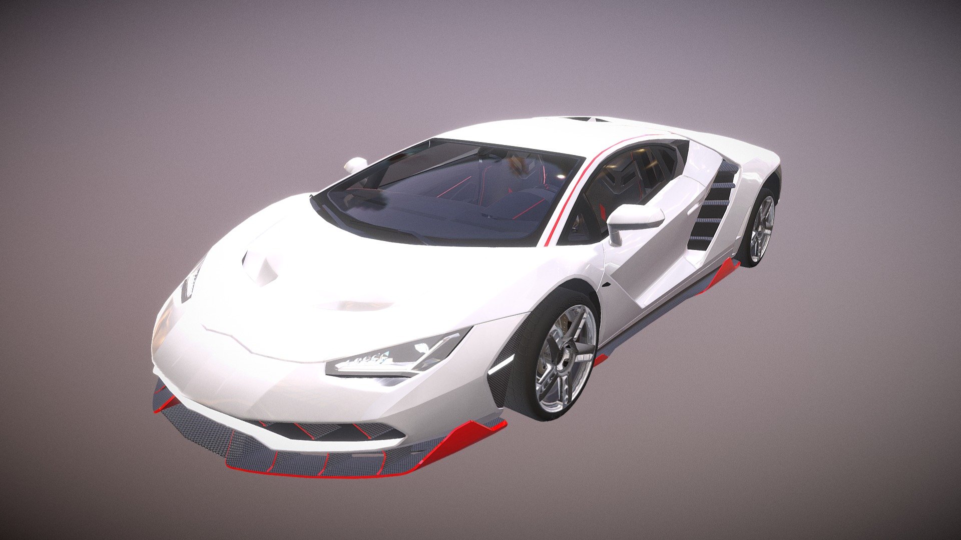 Unlock Hypercar 01 3d model