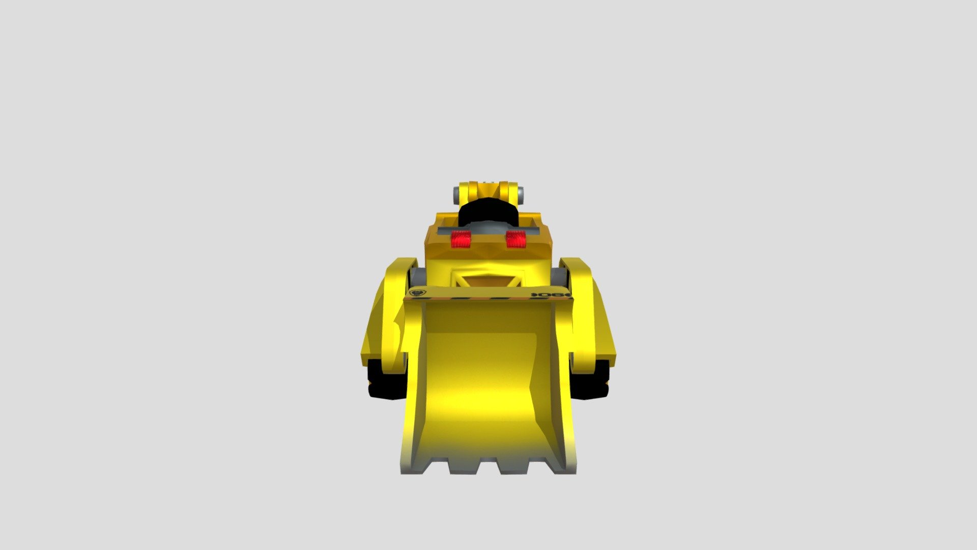 rubble_bulldozer 3d model