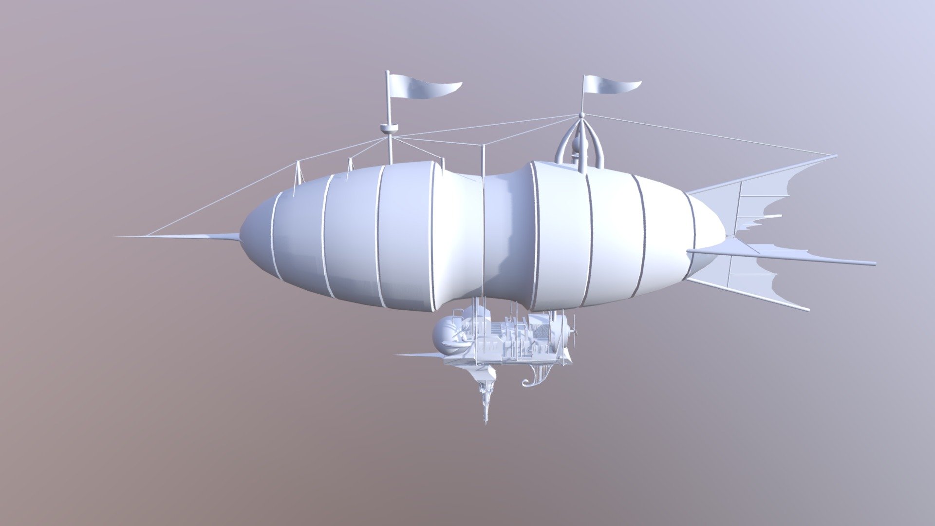 Zeppelin 3d model