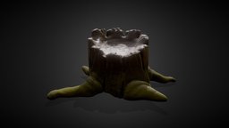 Stylized Stump