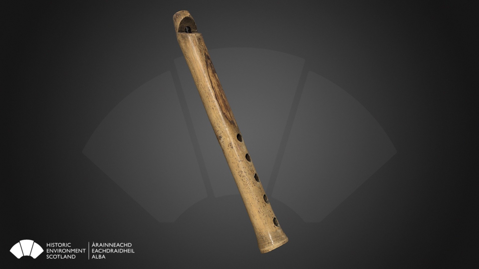 Recorder, Fort George 3d model