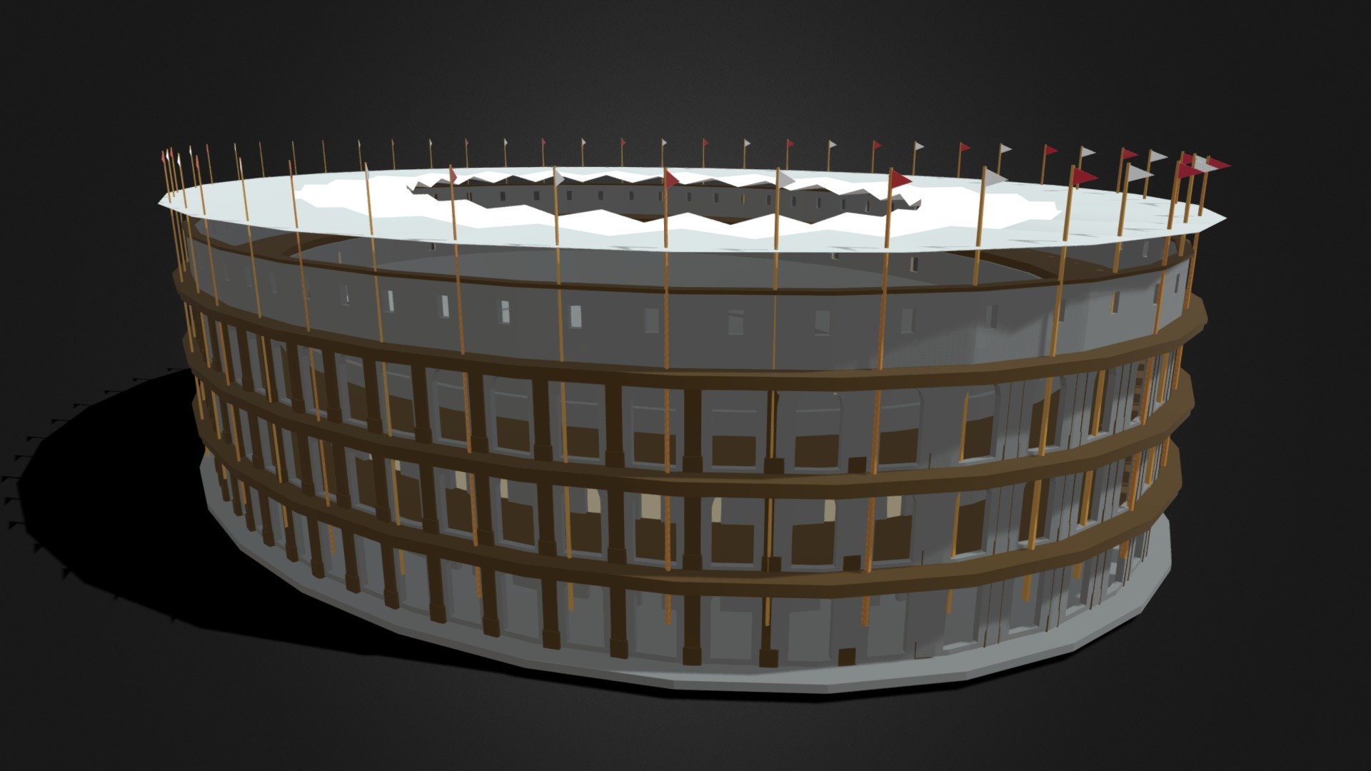 Roman Colosseum 3d model