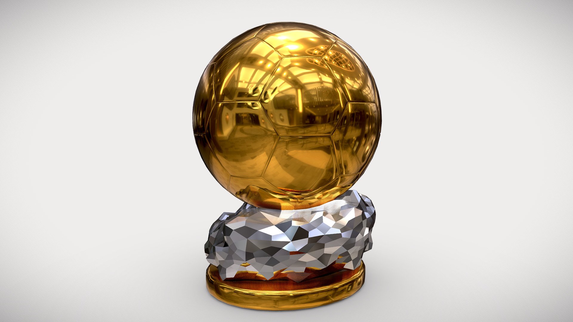 Ballon dOr 3D 3d model