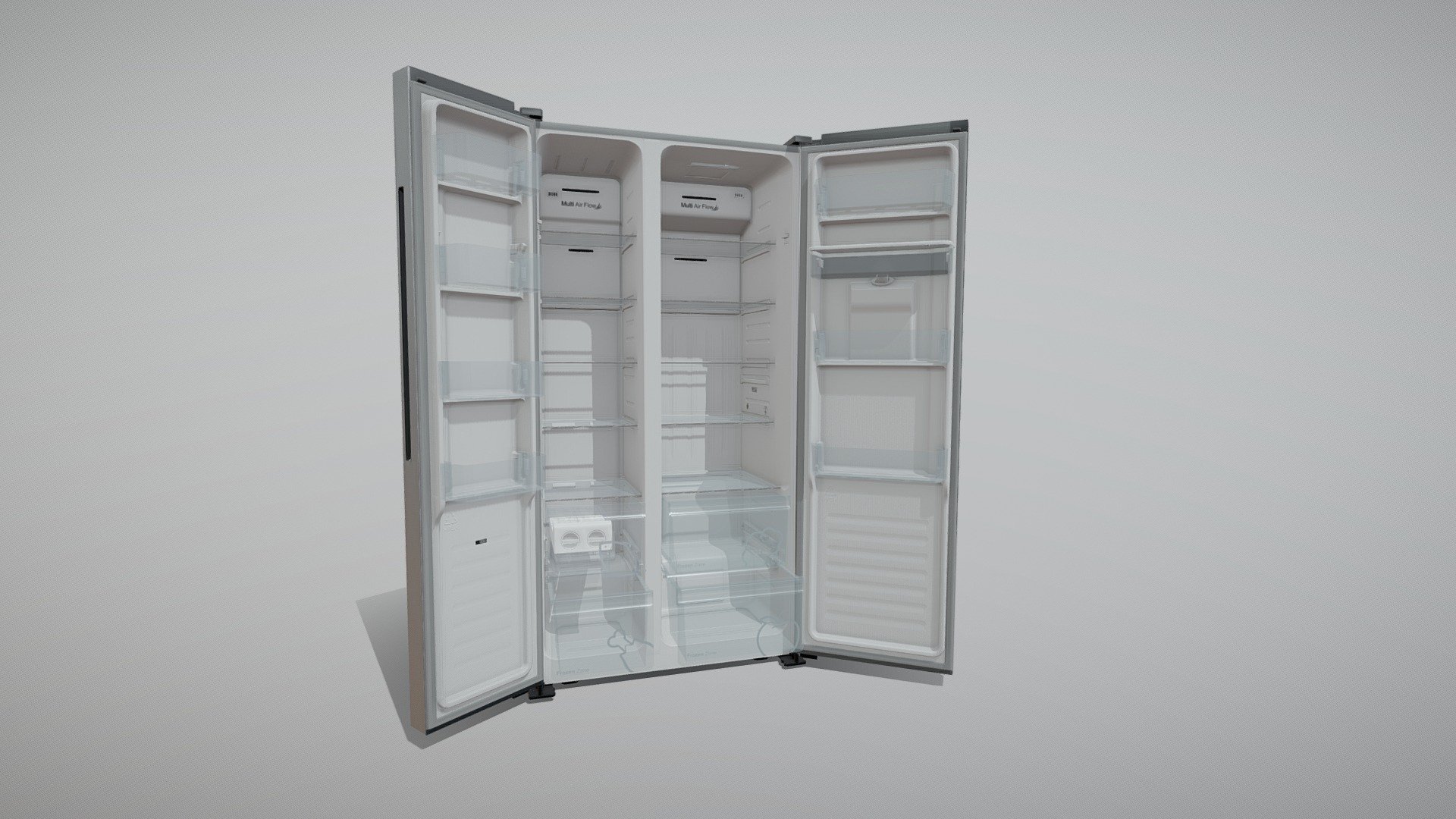 SM_Fridge_Hisense_001 3d model