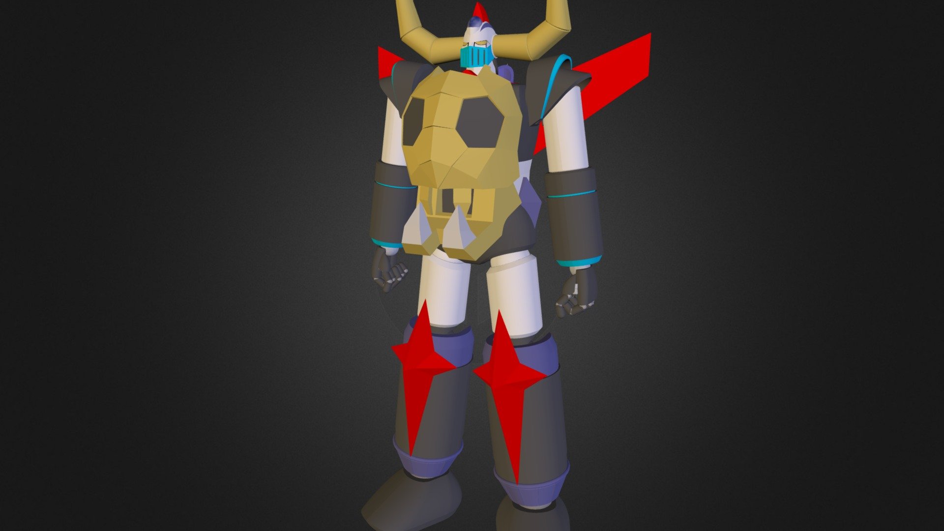 Gaiking Ver. 1 3d model